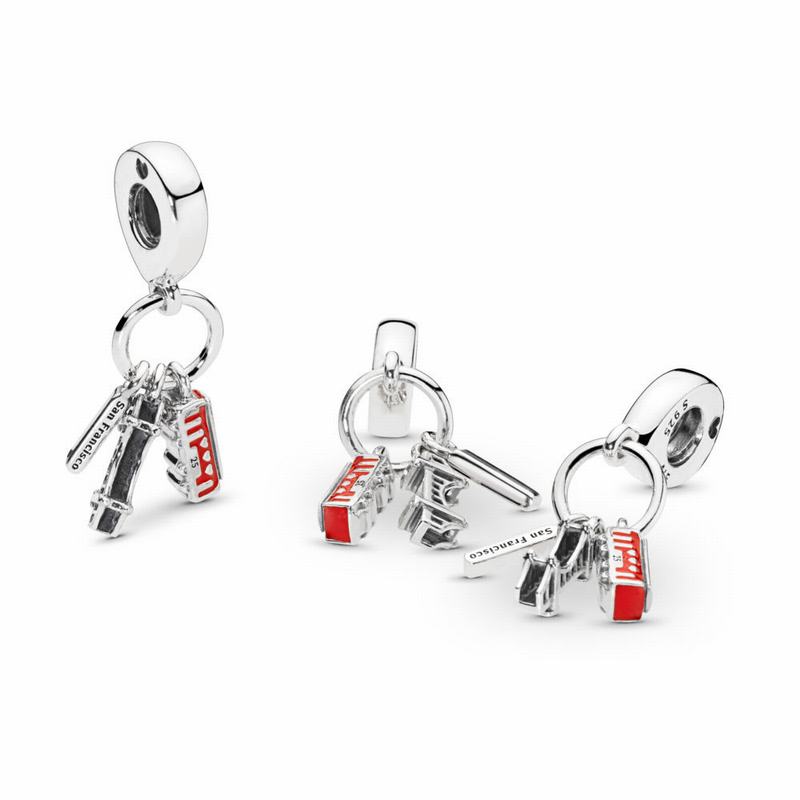 Pandora San Francisco Highlights Dangle Charm Silver Egypt TD4067238